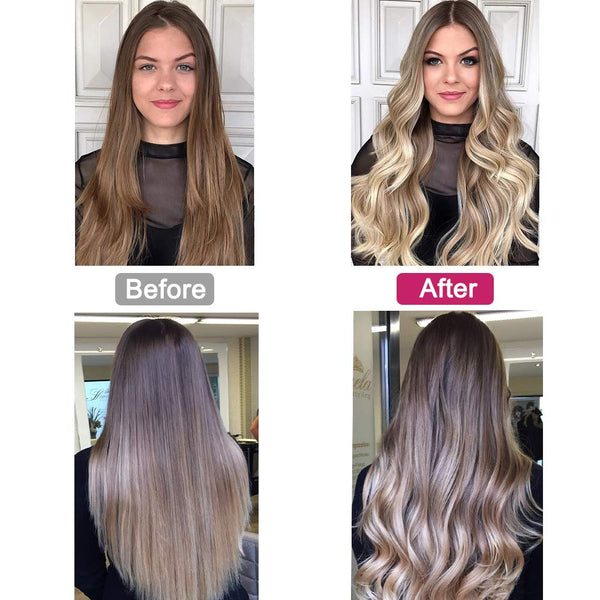 Cordless Auto Curler, arVin The World's First Wireless Portable Electric Hair L/R Rotating Curler, Curling Wand Tongs, 300℉-390℉ Control, Full Anti-scalding, Curls or Waves Anytime Anywhere