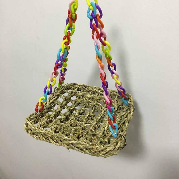 Small parrot bite toy