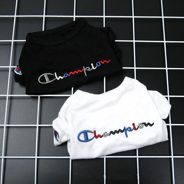 Popular logo T-shirt for small dogs