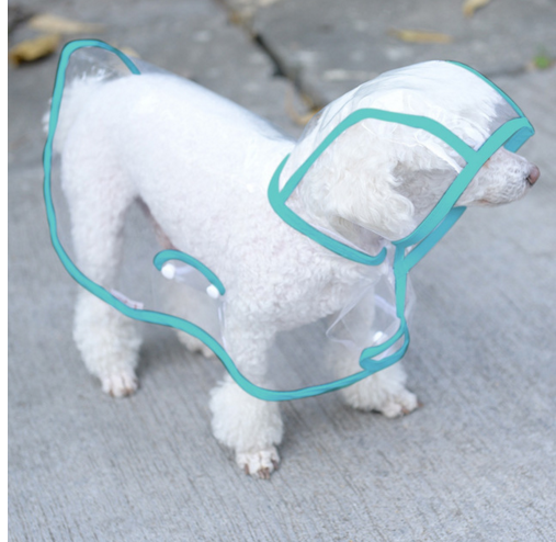 Transparent Pet Raincoat