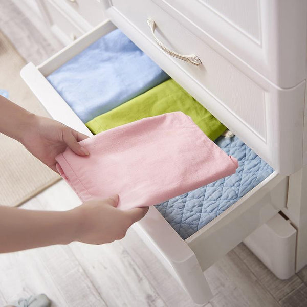 Storage cabinet, drawer type children's wardrobe, baby clothes cabinet,S imitation wooden plastic combination box cabinet