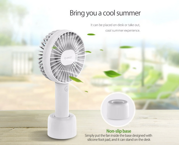 Handheld usb small fan rechargeable portable portable silent office desktop wind