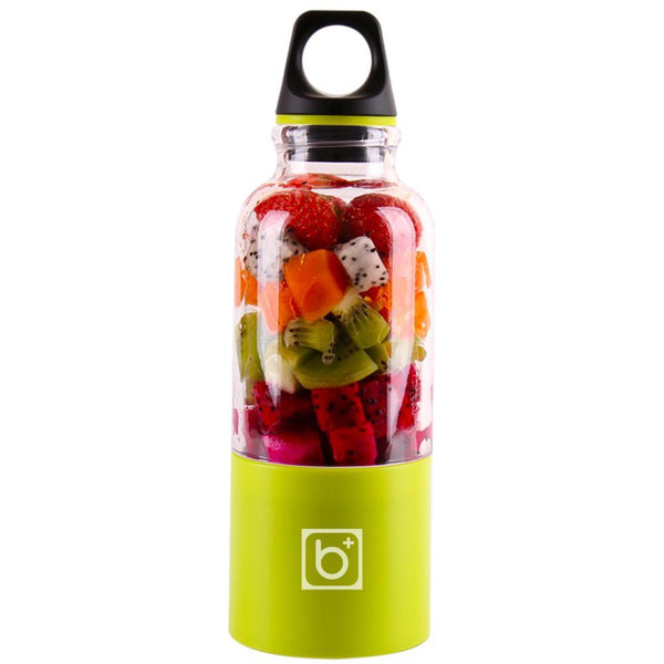 500ml Electric Juicer Cup Portable Outdoor Travel USB Rechargeable Blender Mini Juice Maker Fruit Mixer Squeezer