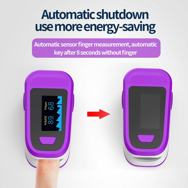 Portable finger oximeter