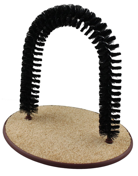 Perfect Cat Self Grooming Arch with Catnip Cat Toy