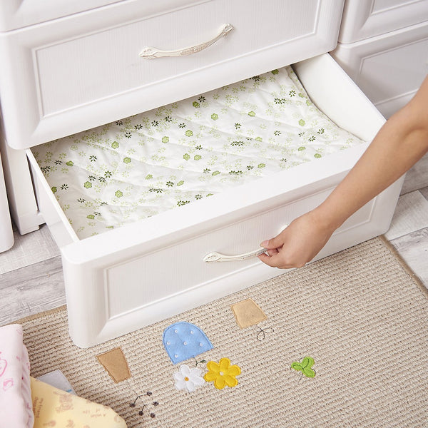 Storage cabinet, drawer type children's wardrobe, baby clothes cabinet,S imitation wooden plastic combination box cabinet