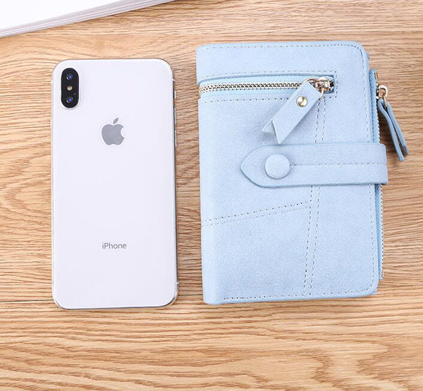 Mother's day Vegan Woman Faux Leather Wallet